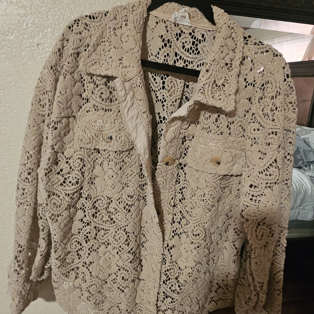 Tan long sleeve
